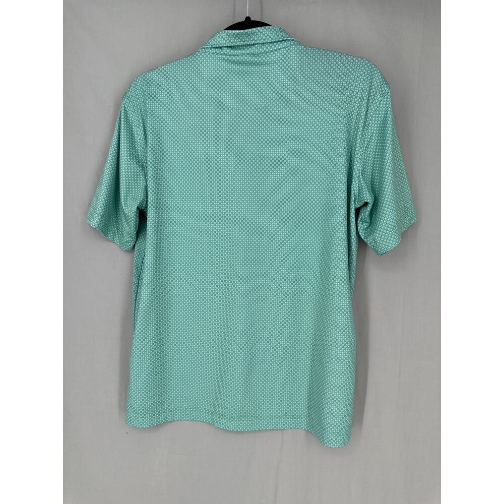 Peter Millar Polo Shirt Boys Large Green Summer Comfort Southern Pines - Picture 5 of 7